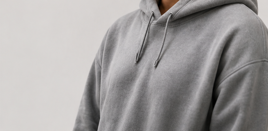 Standard grey blended fabric